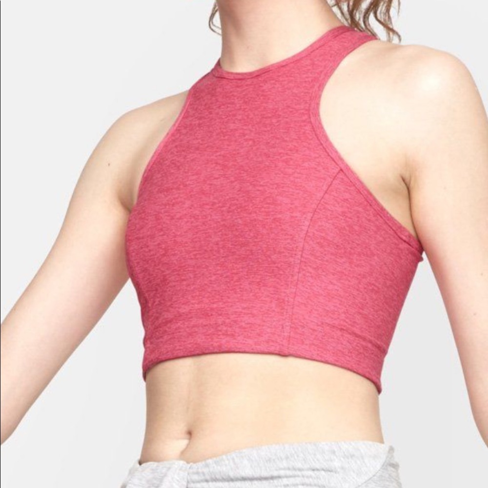 Crop workout top